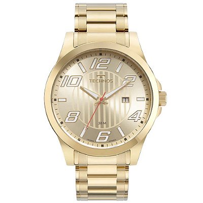 RELOGIO MASCULINO TECHNOS 2115NCF1D  DOURADO