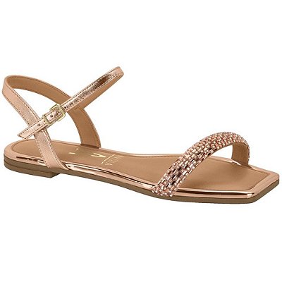 RASTEIRA FEMININO VIZZANO 6505101 OURO ROSADO/CAMEL