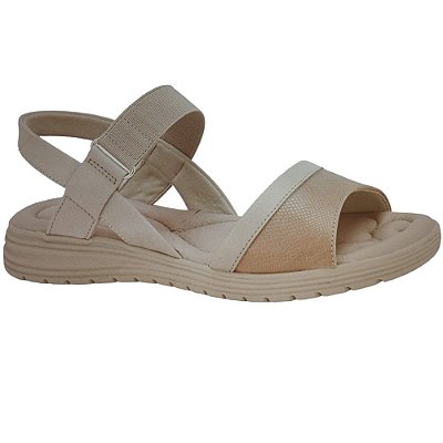 SANDALIA FEMININO COMFORTFLEX 2451326 PLUS CAQUI