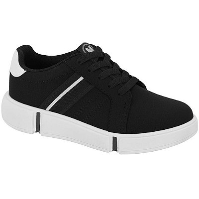 TENIS INFANTIL MOLEKINHO 2838205  FLOATHER PRETO/BRANCO