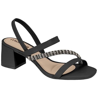 SANDALIA FEMININO MOLECA 5496102 PRETO