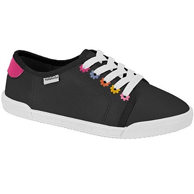 TENIS INFANTIL MOLEKINHA 2572104 PRETO/PINK