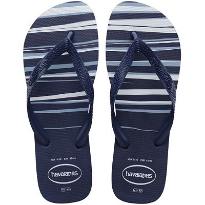 SANDALIA MASCULINO HAVAIANAS TOP BASIC N MARINHO/MARINHO