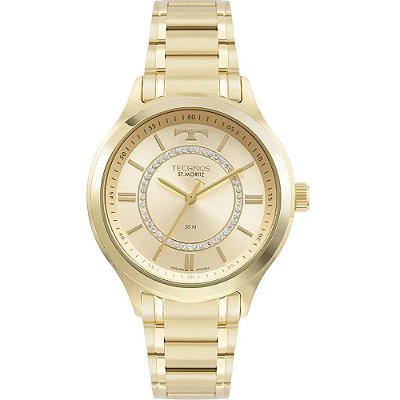 RELOGIO FEMININO TECHNOS 2036MTE1D DOURADO