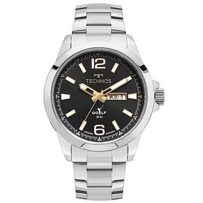 RELOGIO UNISSEX TECHNOS 2105BD1P PRATA
