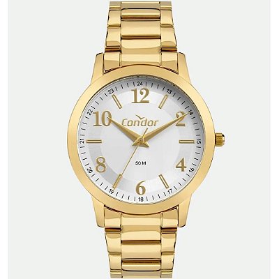 RELOGIO FEMININO CONDOR CO2035MZT4K DOURADO