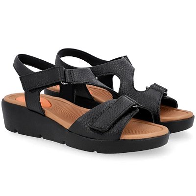 SANDALIA FEMININO USAFLEX AL4303 PRETO