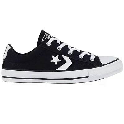 TENIS FEMININO ALL STAR CO05050001 PRETO/PRETO/BRANCO