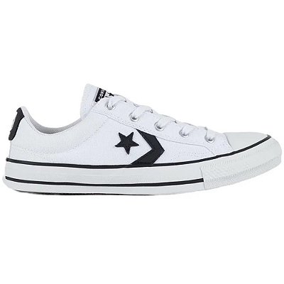 TENIS FEMININO ALL STAR CO05050002 BRANCO/PRETO/BRANCO