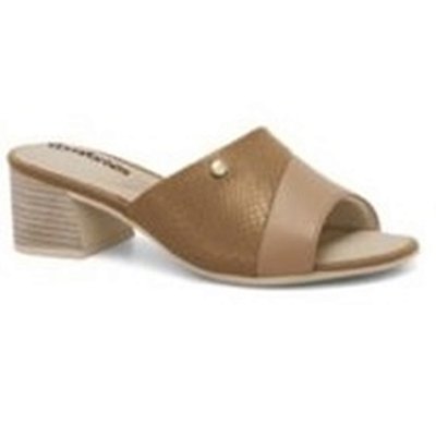 TAMANCO FEMININO COMFORTFLEX 2456406 PLUS CAQUI