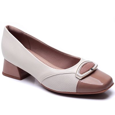 SAPATO FEMININO PICCADILLY 160085 OFF WHITE