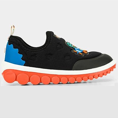 TENIS INFANTIL BIBI 1155293 ROLLER 2.0 PRETO/AQUA/FIRE