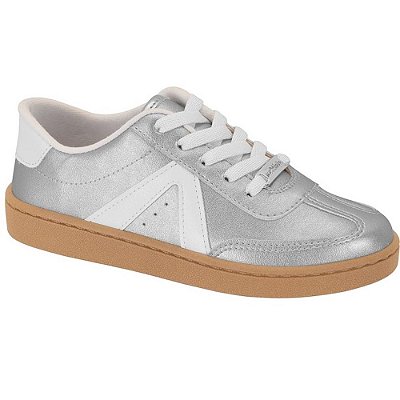 TENIS INFANTIL MOLEKINHA 2574106 PRATA/BRANCO