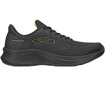 TENIS MASCULINO OLYMPIKUS 134 DELTA N PRETO/GREEN