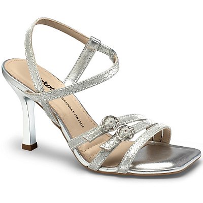 SANDALIA FEMININO DAKOTA Y8252 PRATA