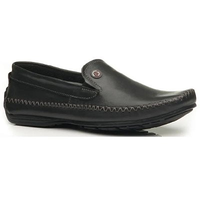 MOCASSIM MASCULINO PEGADA 140771 PRETO