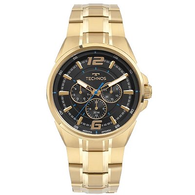 RELOGIO MASCULINO TECHNOS 6P29ALY/1P DOURADO
