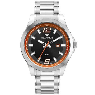 RELOGIO MASCULINO TECHNOS 2115TWP/1P CINZA