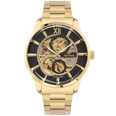 RELOGIO MASCULINO TECHNOS G3265AQ/1P DOURADO