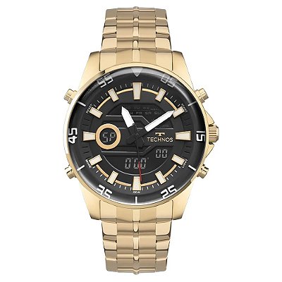 RELOGIO MASCULINO TECHNOS AD1388BAA/1P DOURADO