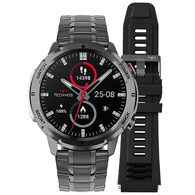 RELOGIO MASCULINO TECHNOS TSPORTSCAB/6F GRAFITE