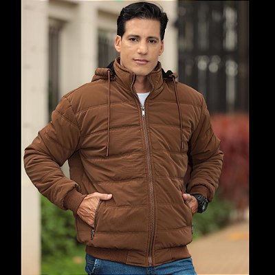 JAQUETA MASCULINO KRAYANI 2502 PRETO