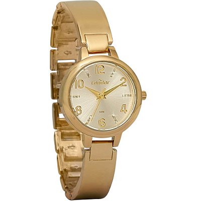 RELOGIO FEMININO CONDOR CO2035NKF/5X DOURADO