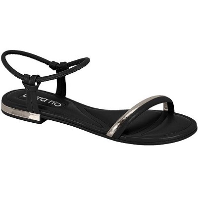 RASTEIRA FEMININO BEIRA RIO 8263981 PRETO/GRAFITE/PRETO