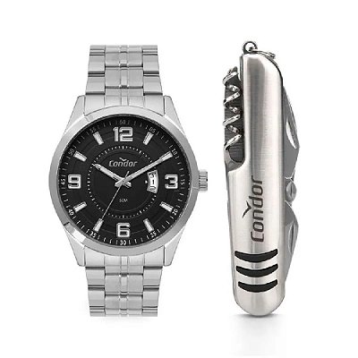 RELOGIO MASCULINO CONDOR CO2115MWU/K4P PRATA