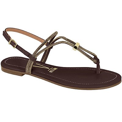 RASTEIRA FEMININO VIZZANO 6371395 PRETO/CRISTAL NIQUEL