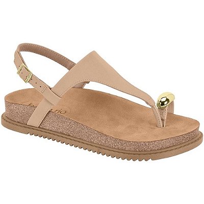 FLAT FEMININO BEIRA RIO 8524109 BEGE