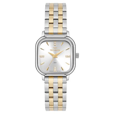 RELOGIO UNISSEX TECHNOS GL32BC/1K DOURADO