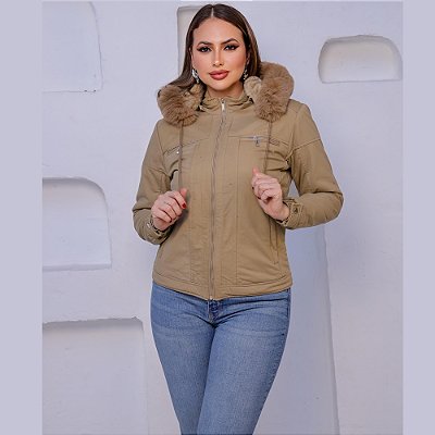 JAQUETA FEMININO KRAYANI KR-303 PRETO