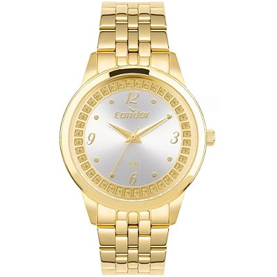 RELOGIO FEMININO CONDOR CO2035NIE/K4F DOURADO