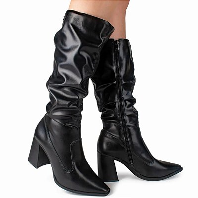 BOTA FEMININO DAKOTA D0434 PRETO