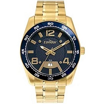 RELOGIO MASCULINO CONDOR CO2117AO/4A DOURADO