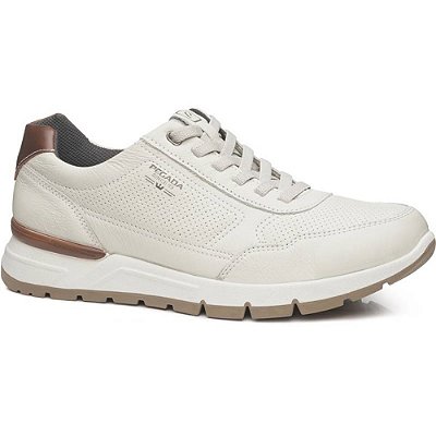 SAPATENIS MASCULINO PEGADA 111602 MILK/CONHAQUE