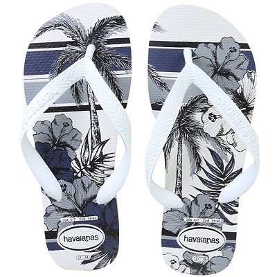 SANDALIA UNISSEX HAVAIANAS ALOHA BEGE PALHA