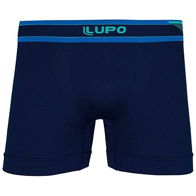 CUECA BOXER MASCULINO LUPO 766-006 AM BOXER PRETO