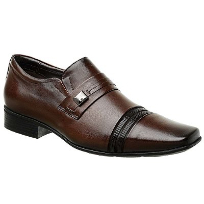 SAPATO MASCULINO JOTA PE 30583 DARK BROWN