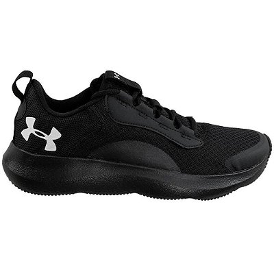 TENIS MASCULINO UNDER ARMOUR CHARGED VICTORY M PRETO/BRANCO