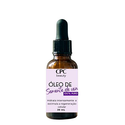Óleo Vegetal 100% Puro de Semente de Uva CPC Beauty