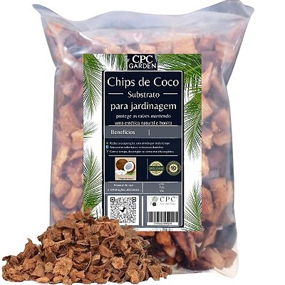 Chips de Coco Premium Para Substratos CPC Garden