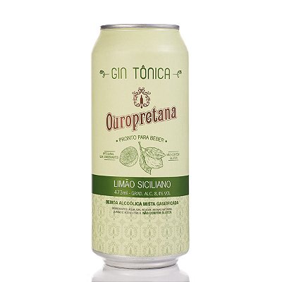 Ouropretana Gin Tônica - Lata 473ml