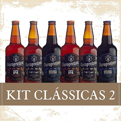 Kit Clássicas 2 - Caixa c/ 6 unidades