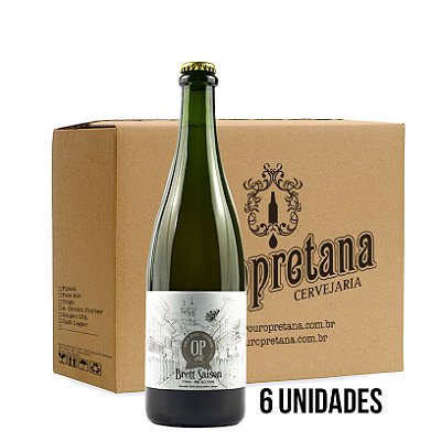 Caixa c/ 6 unidades - Ouropretana Brett Saison OP nº2 - 750ml