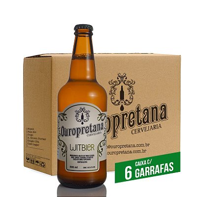 Caixa c/ 6 unidades - Ouropretana Witbier500ml