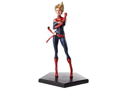 🦸‍♀️【NOVO / LACRADO】Iron Studios - Marvel - Estatua Colecionável Capitã Marvel 1/10