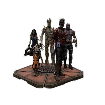 Iron Studios - Guardians Of The Galaxy Vol 1 - SET - 5 Estátuas 1:10 (SEM CAIXA)