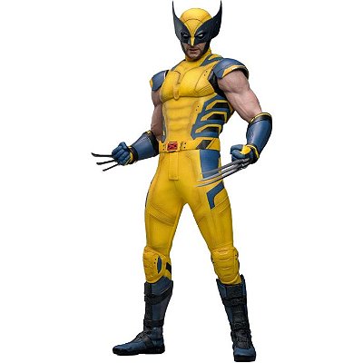 ⚡【PRÉ-VENDA】Hot Toys - Deadpool & Wolverine Hugh Jackman Classic Costume 1:6 (Deluxe Version)